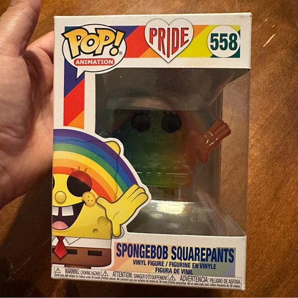 Funko Pop Pride SpongeBob SquarePants - Picture 1 of 3